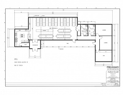 Parish Hall Floor Plan